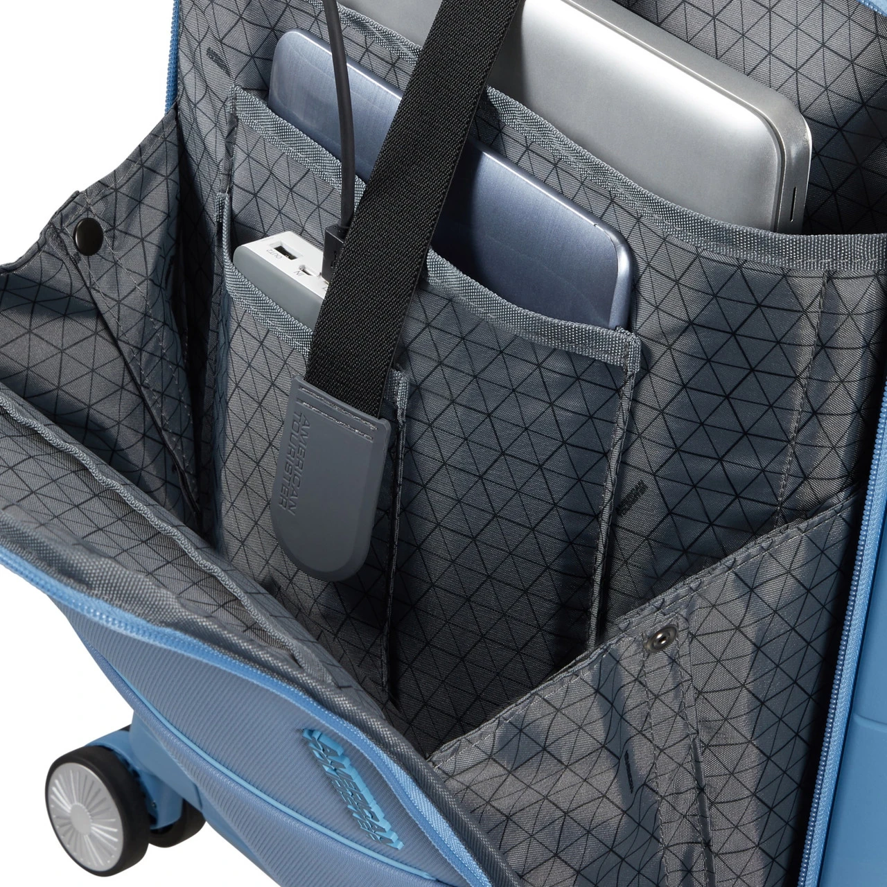 American Tourister Hello Cabin 4 Wheel Cabin Suitcase - 55cm - Image 9