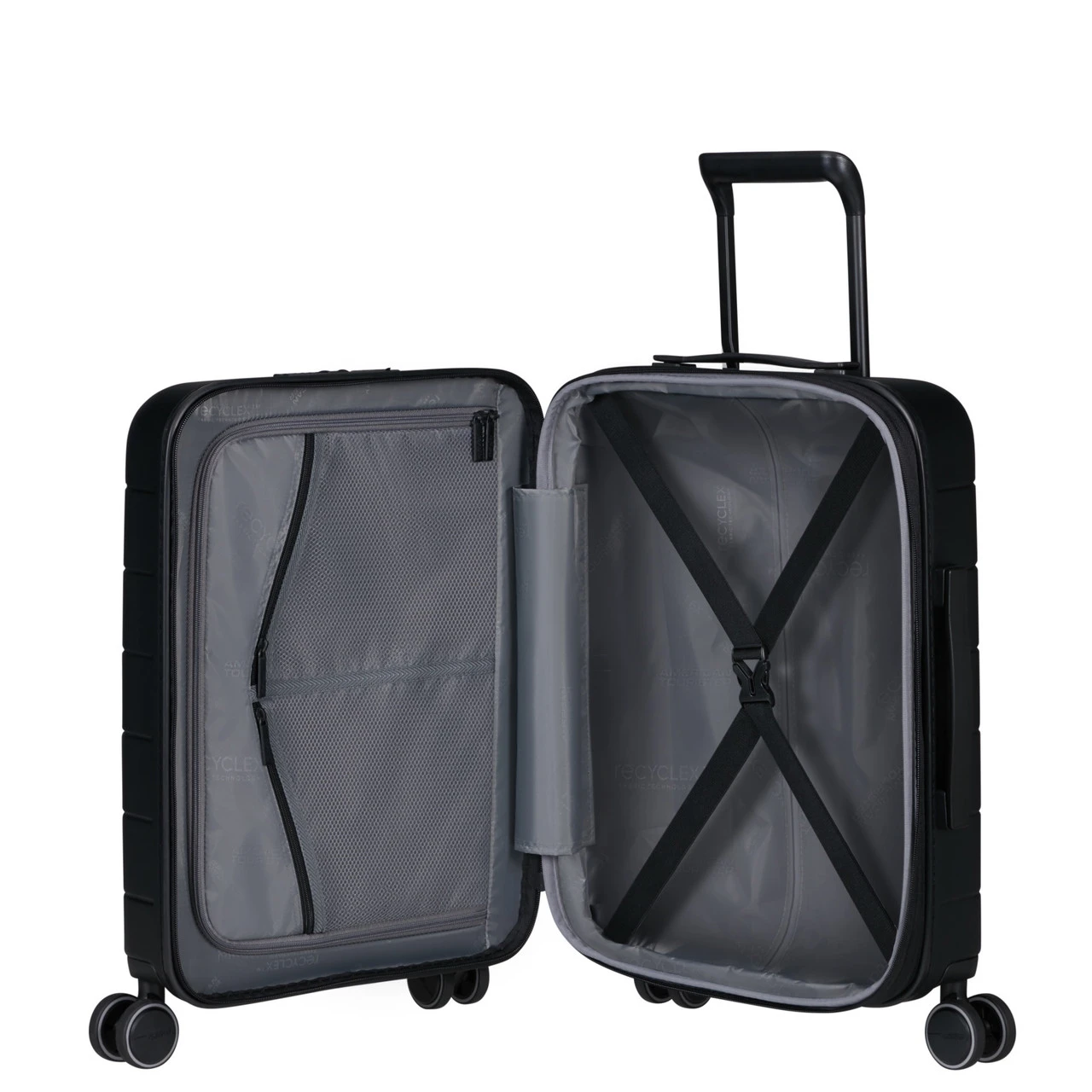 American Tourister Novastream 4 Wheel Exp Cabin Suitcase Smart - 55cm - Image 17