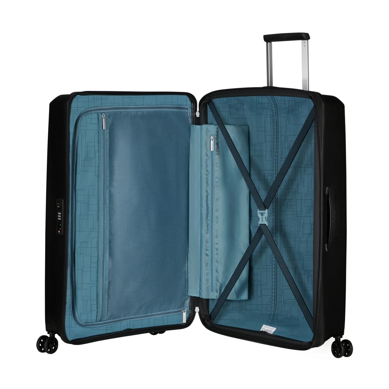 American Tourister Aerostep Expandable Large Suitcase - 77cm - Image 11