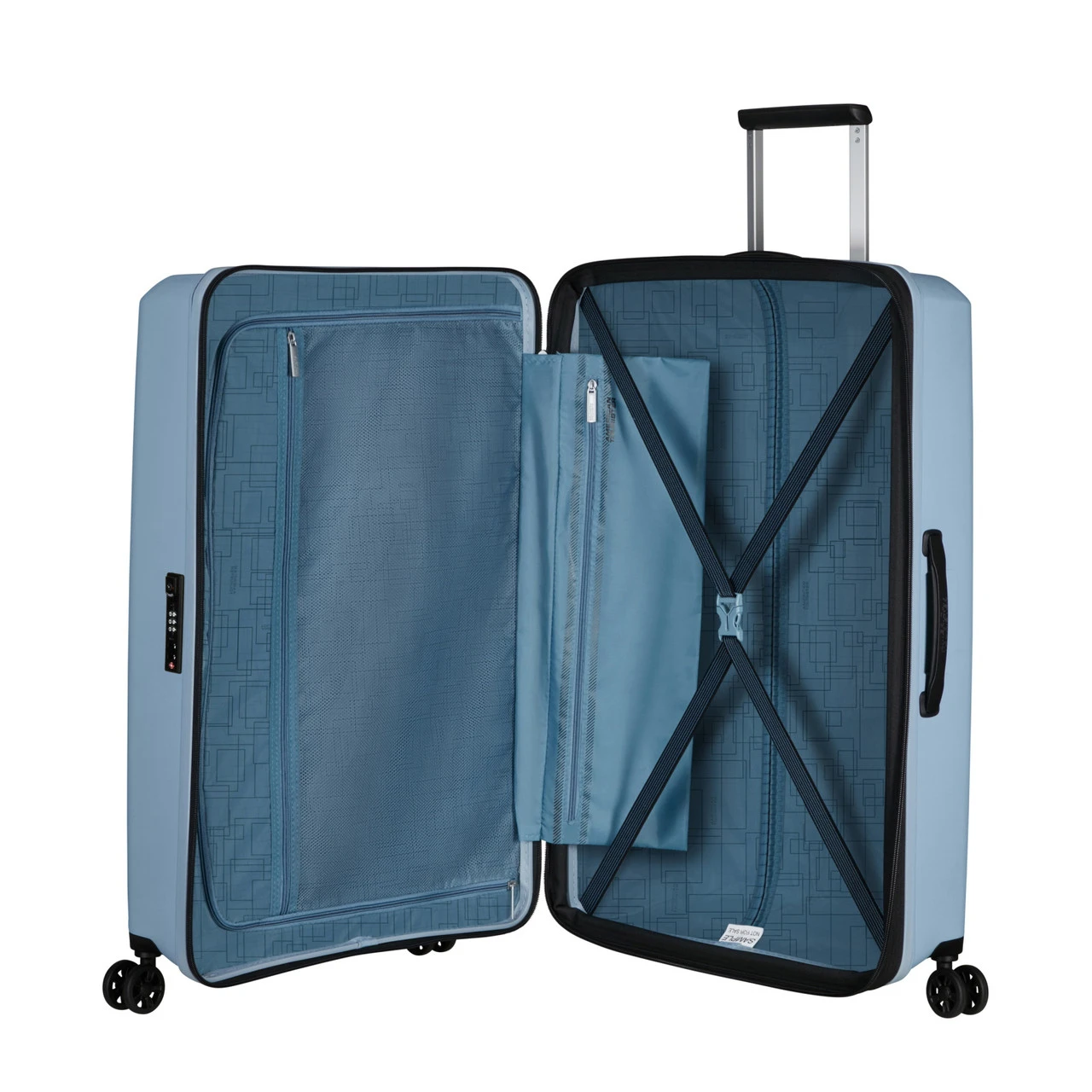 American Tourister Aerostep Expandable Large Suitcase - 77cm - Image 4