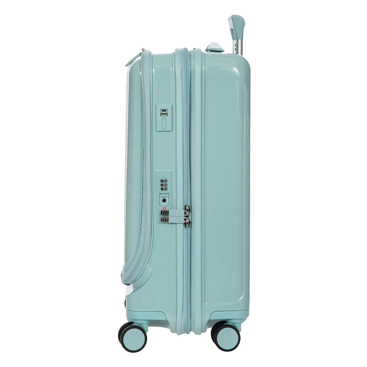 Bric's Positano 4 Wheel Cabin Suitcase With Front Pocket - 55cm - Image 20