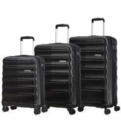American Tourister Speedlink 3 Piece Luggage Set - 55cm, 67cm, & 77cm