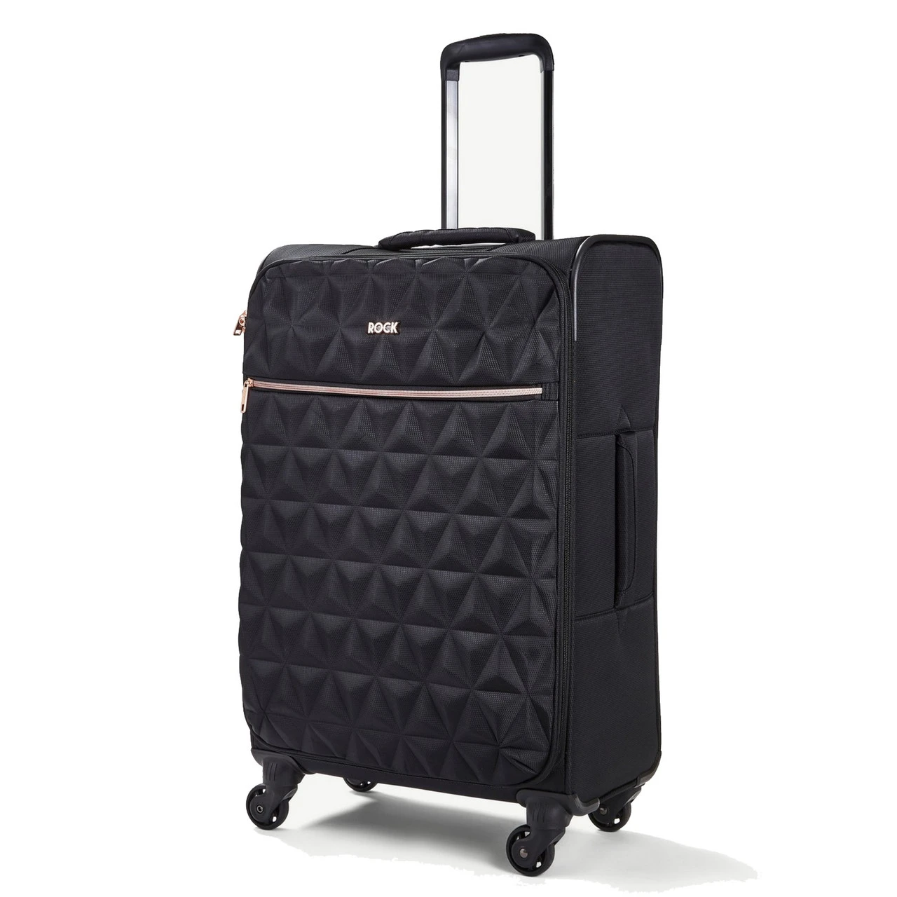 Rock Jewel 4 Wheel Medium Suitcase - 70cm - Image 3