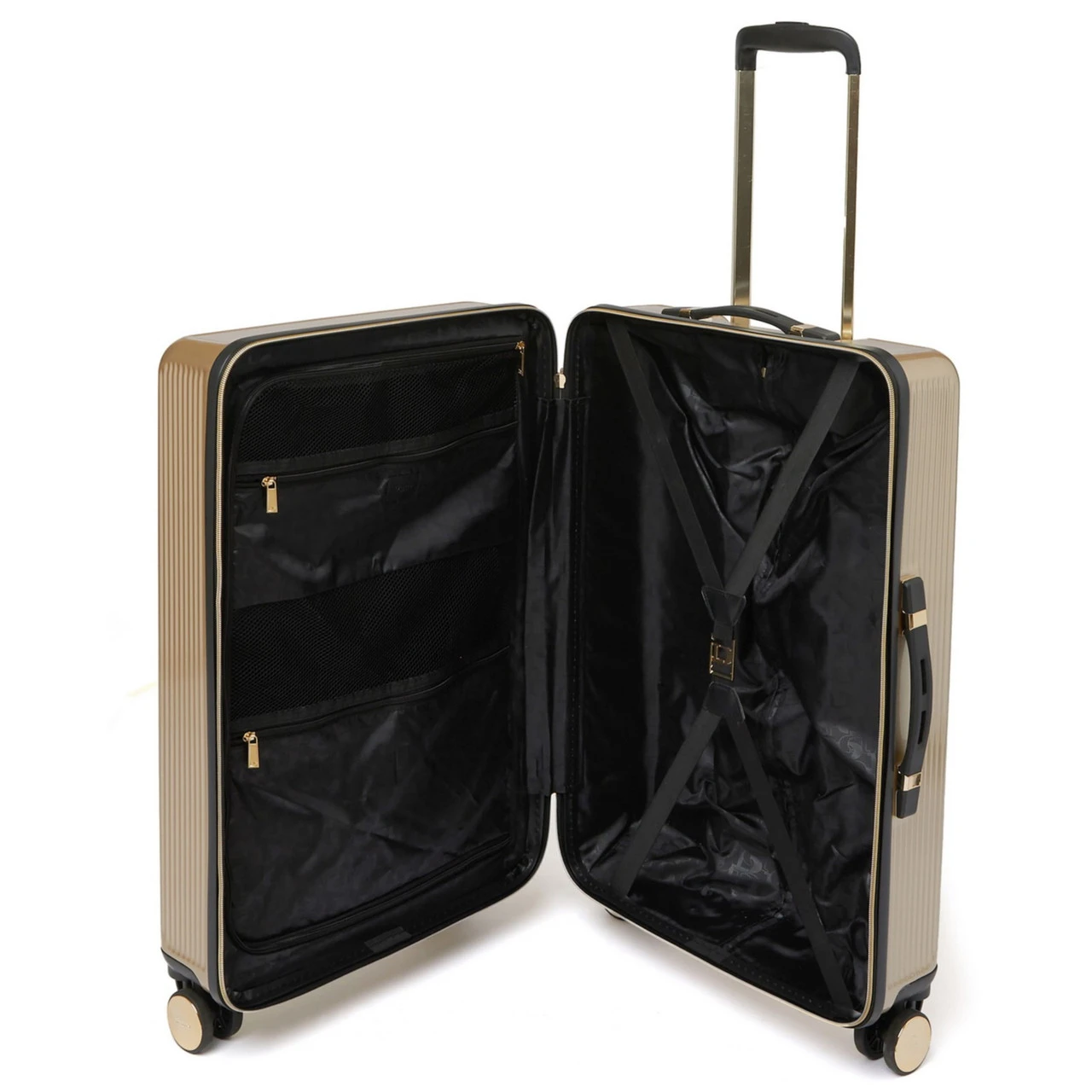 Dune London Olive Medium Suitcase - 67cm - Image 9