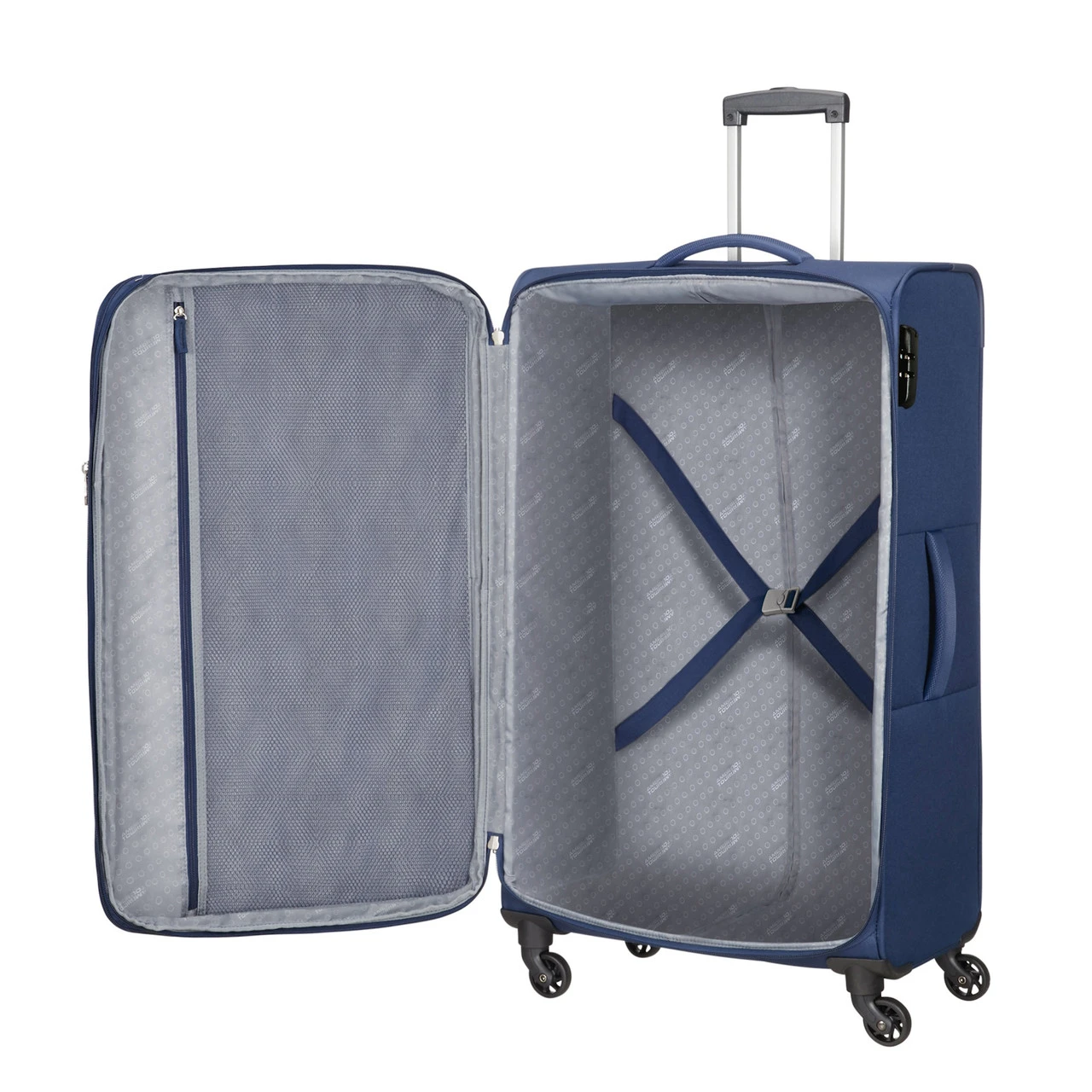 American Tourister Hyper Breeze 3 Piece Luggage Set - 55cm, 67cm & 79cm - Image 9