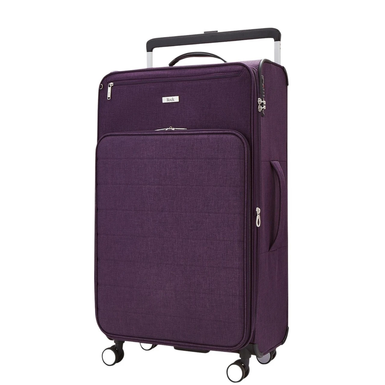 Rock Rocklite DLX 4 Wheel Expandable Large Suitcase - 78cm - Image 14