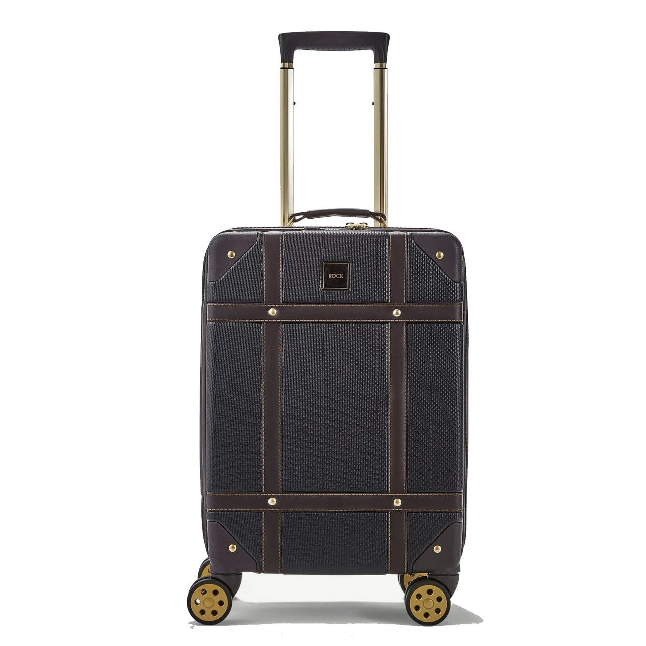 Rock Vintage 4 Wheel Cabin Suitcase - 54cm