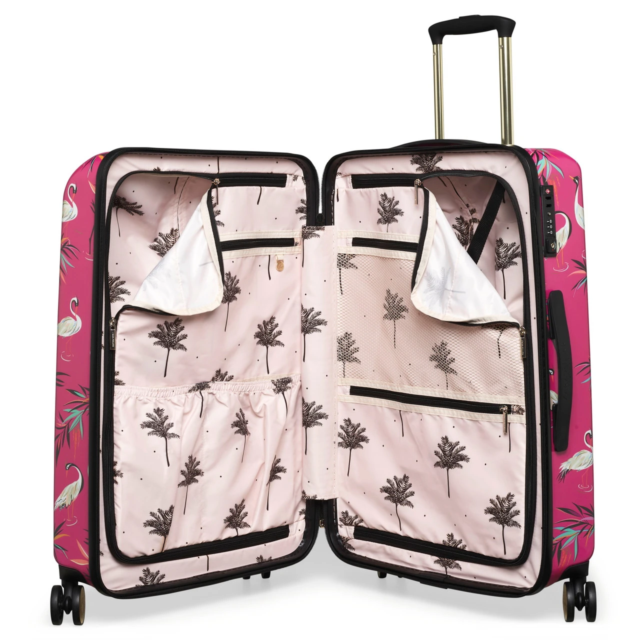 Sara Miller 4 Wheel Medium Suitcase - 67cm - Image 13