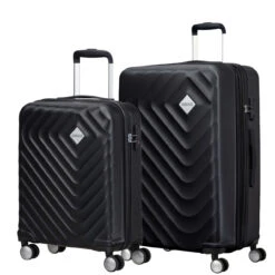 American Tourister Summer Square 2 Piece Luggage Set - 55cm & 77cm