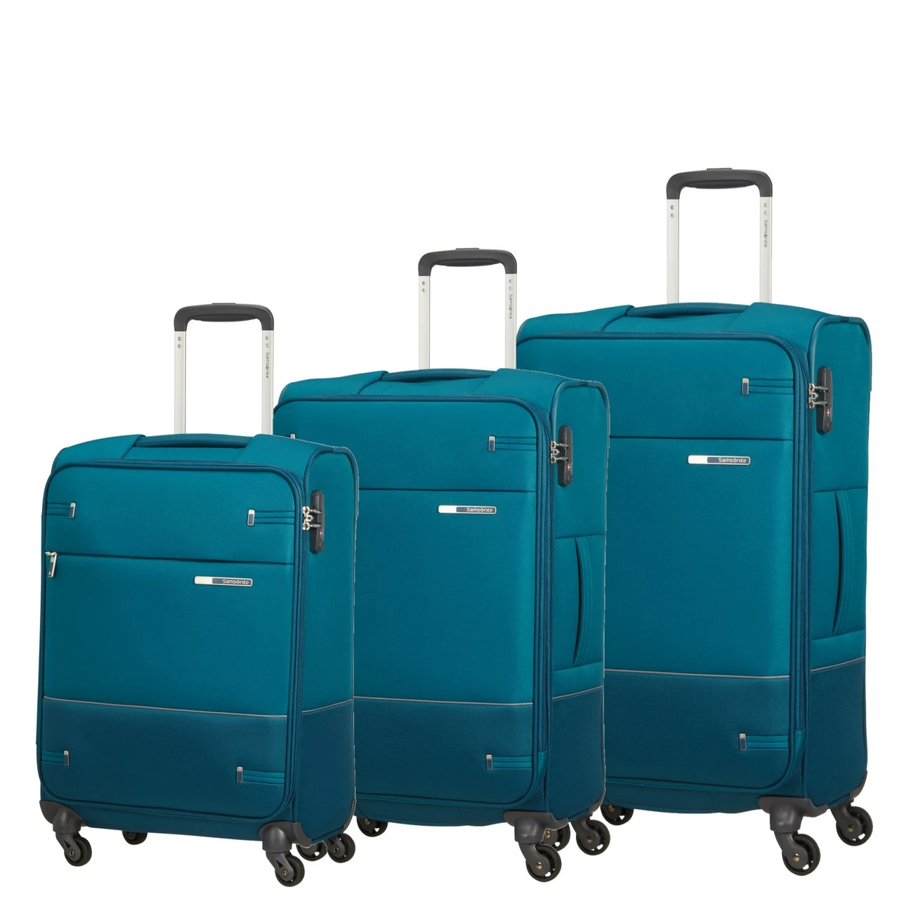 Samsonite Base Boost 3 Piece Luggage Set - 55cm, 66cm & 78cm