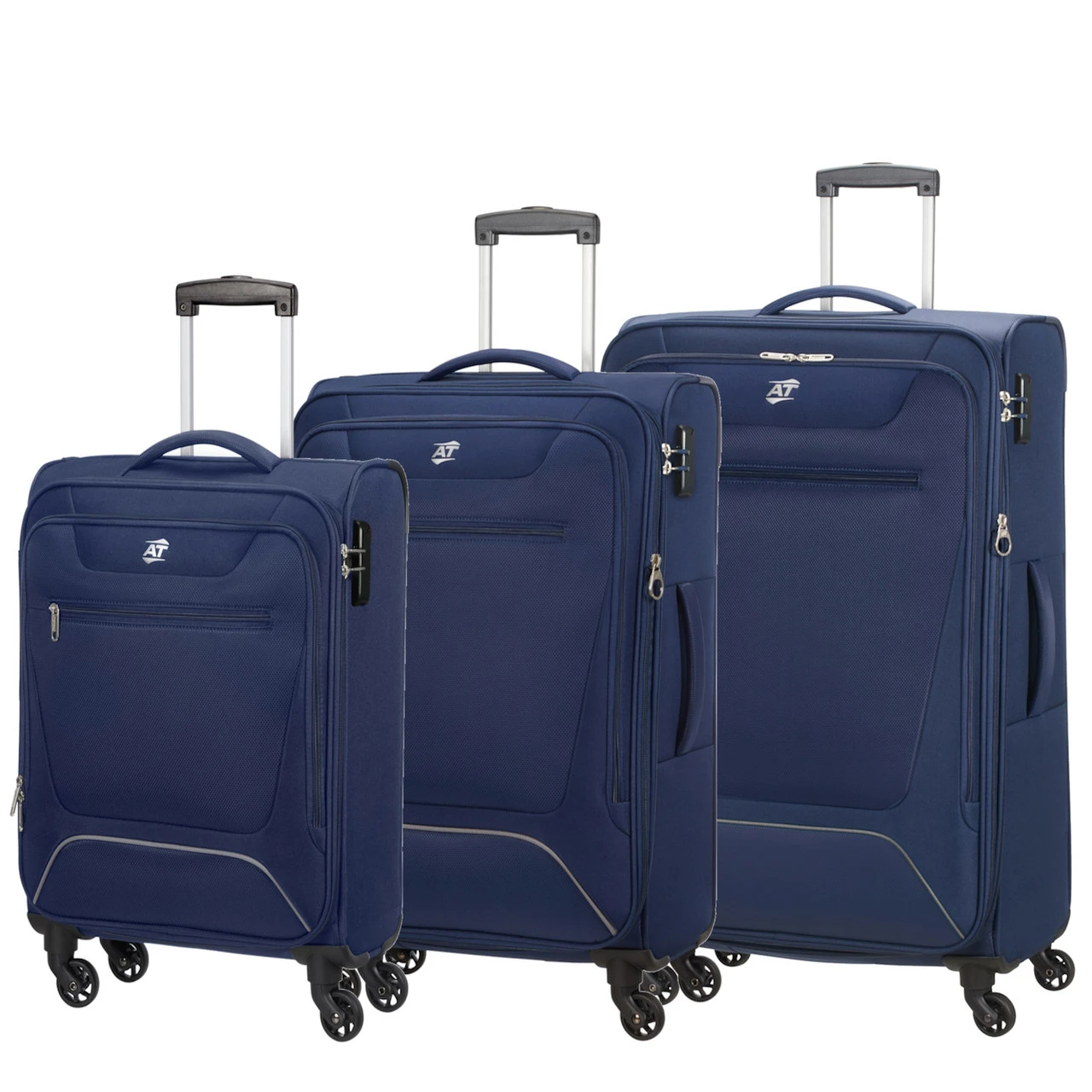 American Tourister Hyper Breeze 3 Piece Luggage Set - 55cm, 67cm & 79cm