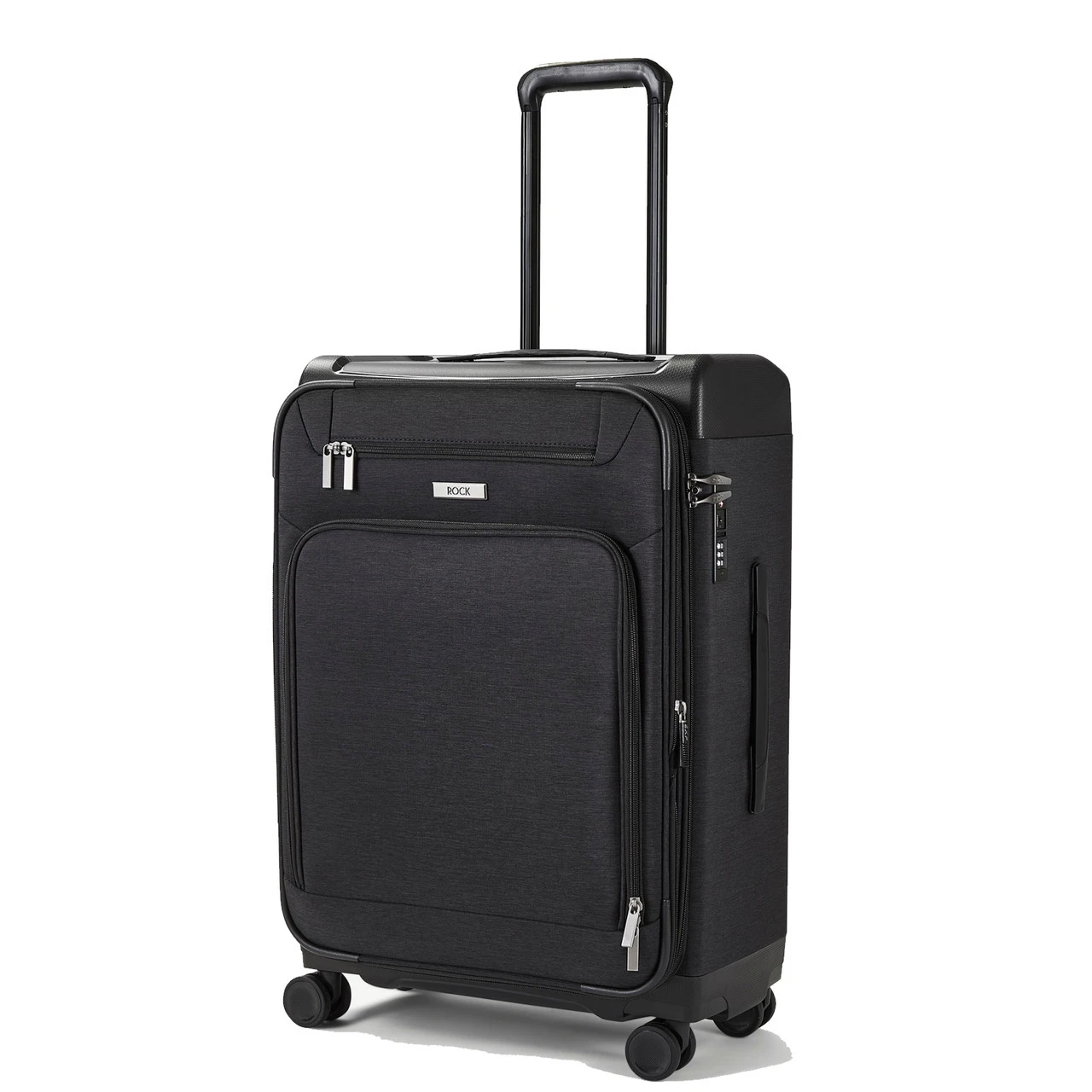 Rock Parker 4 Wheel Exp Medium Suitcase - 65cm - Image 3
