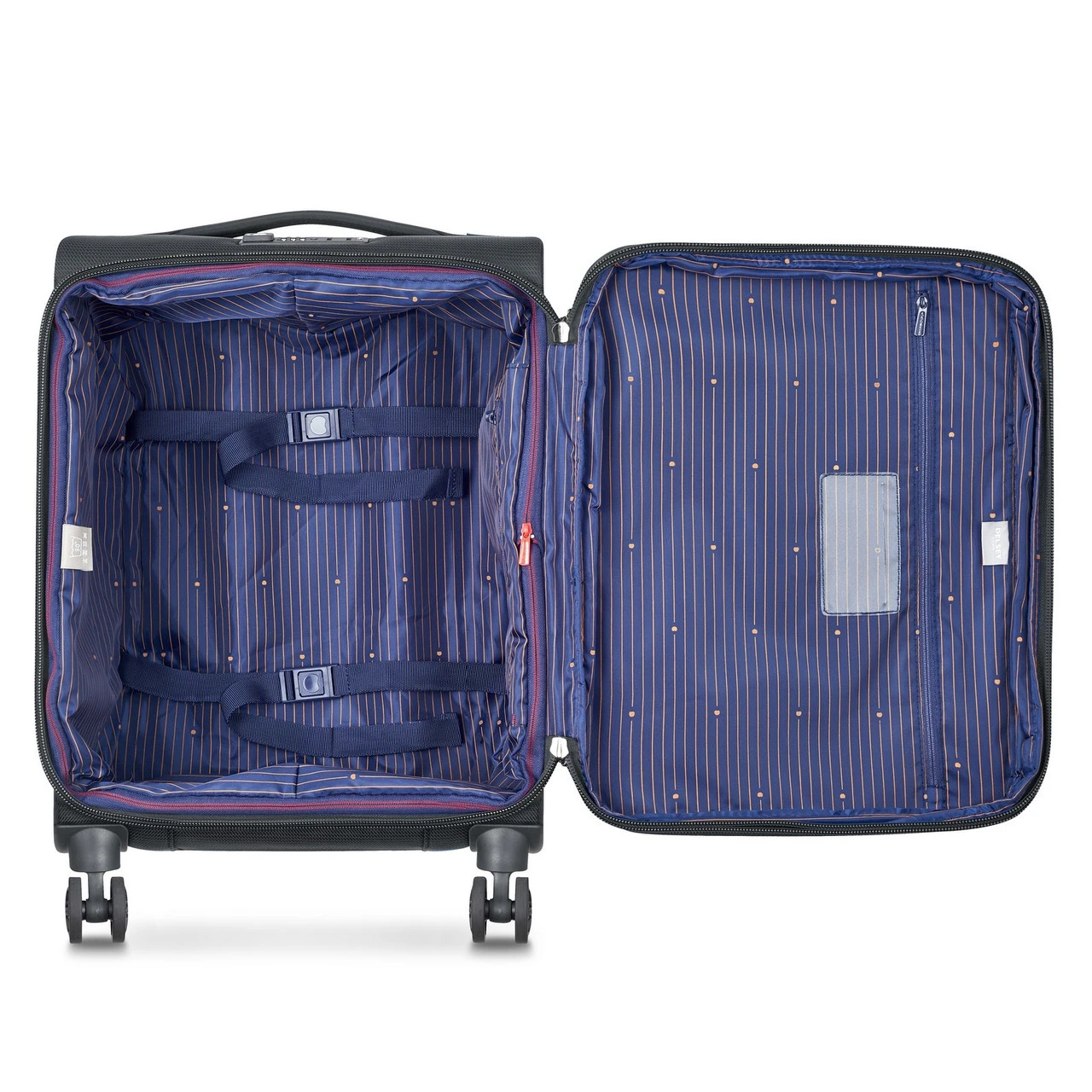 Delsey Montmartre Air 2.0 Recycled 4 Wheel Exp Cabin Suitcase - 55cm - Image 4